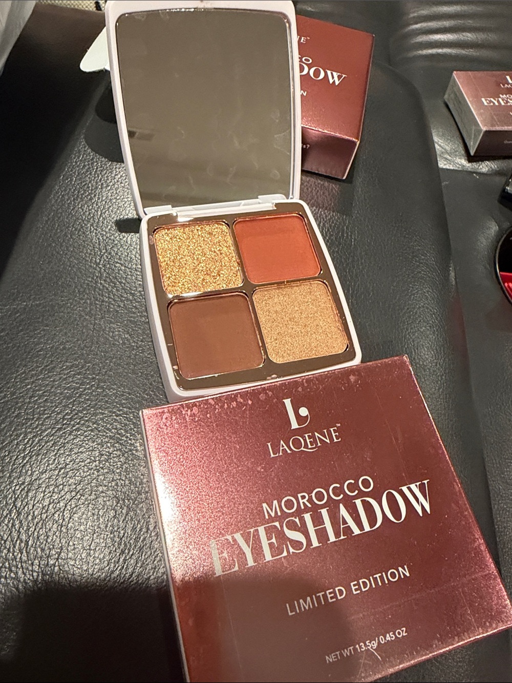 LAQENE Morocco Eyeshadow Quad - Warm Bronze & Copper Tones